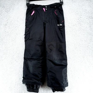 CHAMPION Venture Dry Ski Snow Pants BLACK Kids Girls Size XS 4-5 - Picture 1 of 16