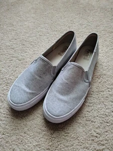 Keds Triple Decker Heathered Gray Slip On Comfort Shoes in Womens Sz 9 - Picture 1 of 19
