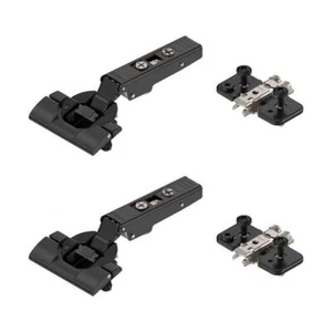 siwitec Blum 110° CLIP top BLUMOTION Scharnier-Sets INSERTA Kreuzmontageplatten - Bild 1 von 15