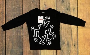 The Broad Keith Haring Pop Shop Art Dancing Dog T Shirt Sz 6y - Picture 1 of 4