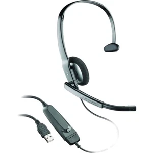 Plantronics .Audio 615M Mono Black Headband USB Headset for Microsoft Lync & MOC - Picture 1 of 1