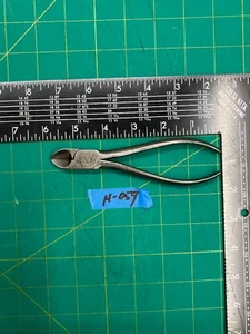 Rare Vintage 5.5" Forged Steel Diagonal Side Cutting Pliers Tool, Made In USA - Picture 1 of 5