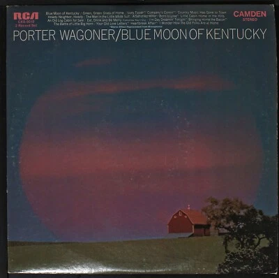 Porter Wagoner - Blue Moon Of Kentucky - original 2xLP record [NHA5-168] USA - Image 1 of 4