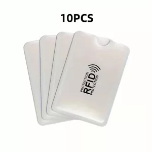 10x RFID Blocking Sleeves Credit Card Protector Holders Theft Protection Secure - Picture 1 of 3