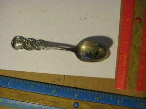 Vintage U.S. Cruiser Olympia Souvenir Spoon Admiral Dewey Manila May 1st 1898 - Picture 1 of 5