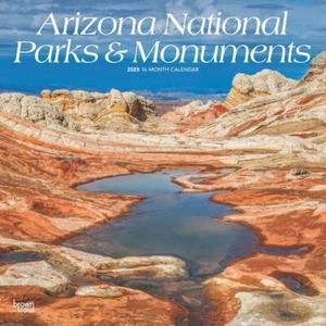 Arizona National Parks & Monuments | 2025 12x24" Monthly Square Wall Calendar - Picture 1 of 9