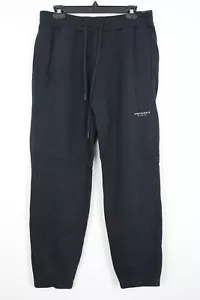 Abercrombie & Fitch Mens Medium Sweatpants Drawstring Black NWT - Picture 1 of 3