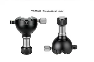 【Leofoto USA】Leofoto YB-75MK Leveling Base w/ Handle for 75mm Bowl | Arca Clamp - Picture 1 of 9