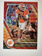 2021 Prizm Draft Picks Ruby Wave #35 DeAndre Hopkins - Clemson Tigers