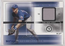 2005 Skybox Autographics Jerseygraphics Silver Mark Teixeira #JG-MT
