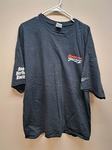 NHRA Doug Herbert Racing Snap-on For My Boys Tour Men's T-Shirt XXL Cover