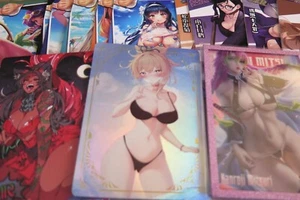 GODDESS STORY SECRET OF TEMPTATION TRADING CARDS ANIME WAIFU #D FOIL SSR SR PICK - Picture 1 of 26