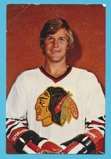 1976 BOBBY ORR BLACKHAWKS POST CARD LOW GRADE STAT BACK VINTAGE NHL RARE! *TPHLC