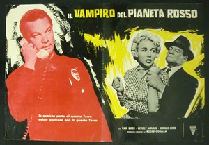 CINEMA-fotobusta IL VAMPIRO DEL PIANETA ROSSO p. birch - Picture 1 of 1