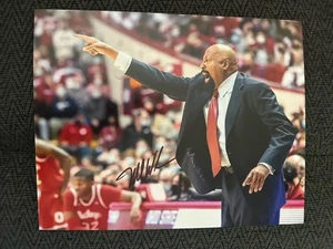 Mike Woodson Indiana Hoosiers Signed 8 X 10 Photo Autographed - Picture 1 of 1