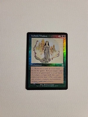 Holistic Wisdom Odyssey Foil Moderately Played MTG  - Image 1 of 3