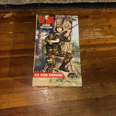 GI JOE Classic Collection US 82nd Airborne Light Blonde Female Figure *Box Only* - Image 1 of 4