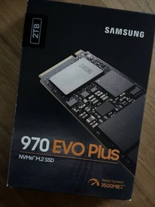 Samsung 970 EVO Plus 2TB,Internal,M.2 (MZV7S2T0BW) Solid State Drive NEW - Photo 1/4