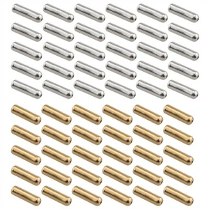 60PCS Metal Brooch Pin Stick Backing Lapel Pin End Cap Rubber Stopper Brooch ... - Imagen 1 de 5