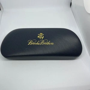 Brooks Brothers Hard Clamshell Case Empty Eyeglasses Glasses Sunglasses Case! - Picture 1 of 7