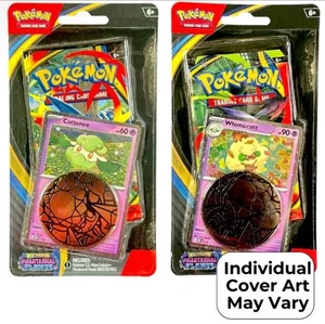 Pokémon TCG Phantasmal Flames (2) Sealed Blister Packs - Cottonee & Whimsicott - Bild 1 von 2