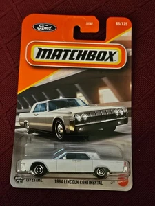 Matchbox 1964 Lincoln Continental #85/125 White 2025 - Picture 1 of 4