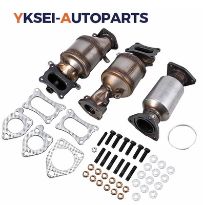 3 PCS Catalytic Converter For 2009-2019 Acura MDX RDX RL RLX TL TLX TSX 3.5/3.7L Foto 1 de 4