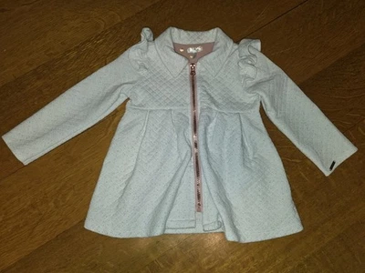 Vestido TAHARI para niña pequeña plisado abrigo de guisante talla 3T Foto 1 de 4