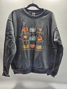 Halloween Spooky Season Pullover anthrazit grau Größe S - Bild 1 von 4