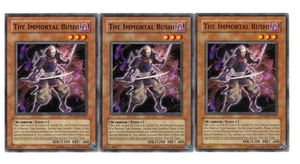 Yugioh - 3X The Immortal Bushi - Común - Ilimitado - PTDN-EN029 - Casi Como Nuevo - Imagen 1 de 1