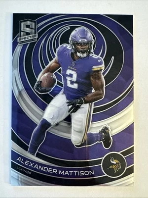 2023 Panini Spectra Alexander Mattison #59 Minnesota Vikings - Image 1 of 2