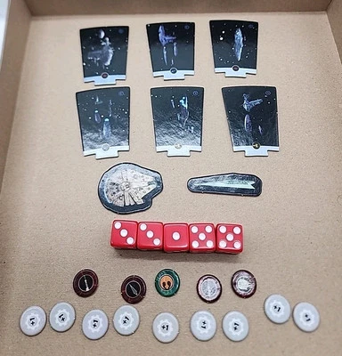 RISK STAR WARS 2014 Hasbro Replacement TOKENS MARKERS DICE Pieces Parts ONLY - Image 1 of 3