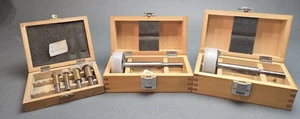 Vintage 7 Stück Holzbearbeiter Forstnerbohrer im Holzkoffer - Bild 1 von 4