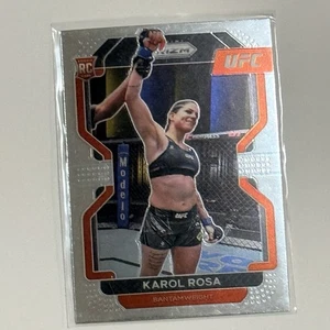 2022 PANINI PRIZM UFC ROOKIE CARD RC #166 KAROL ROSA - Picture 1 of 1