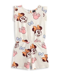 Disney Minnie Mouse Personaje Multicolor AOP Mono Sin Mangas Niñas - Imagen 1 de 9