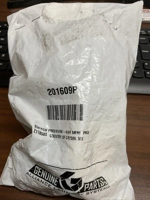 Interruptor de presión de nivel de agua para lavadora Speed Queen 201609P Foto 1 de 2