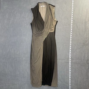 Anthropologie Bailey 44 Ombré Stretch Wrap V Neck Dress Women’s Size Medium - Picture 1 of 9