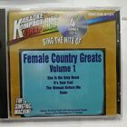 SEALED Karaoke Kompact Disc Graphics Sing The Hits Of Female Country Greats Vol1