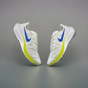Nike Air Zoom Pegasus 37 Blue White Gym Running BQ9646 Sz 11.5 Scuff Marathon On - Picture 1 of 6