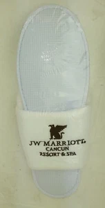 Nuove ciabatte unisex JW Marriott bianche Cancun resort spa hotel vacanze 2898 - Foto 1 di 2
