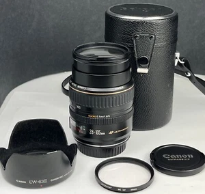 Canon EF 28-105mm f/3.5-4.5 II USM Ultrasonic Zoom Caps Promaster UV Soligor - Picture 1 of 14