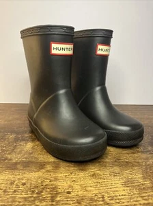 Stivali da pioggia Hunter bambino taglia 6 ragazzo/7ragazza unisex - Foto 1 di 6