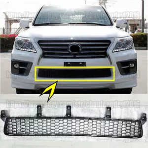 NEW ABS LOWER FRONT BUMPER COVER GRILLE PRIMED FOR 2013 2014 2015 LEXUS LX570 - Picture 1 of 5