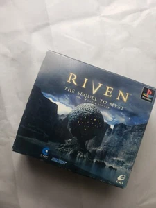 Riven: The Sequel to Myst リヴン (1997) for JAPANESE PlayStation PS1 NTSC-J shipUSA - Picture 1 of 8