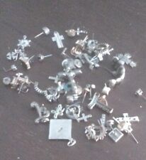 Lot Of Unsorted Mixed STERLING SILVER Jewelry Lot Earrings & Charms Unsorted 