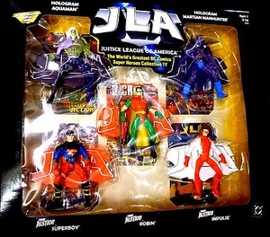 JLA Superheros Set 4 Boxed 5 Figure Collection Set DC Comics New 1999 - Picture 1 of 4