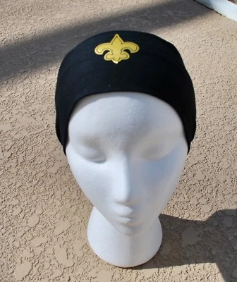 Jersey tejido con diadema de yoga New Orleans Saints Fleur de Lis Foto 1 de 3