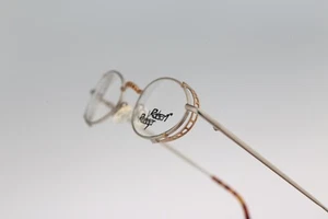 Robert Rudger 2090 263 27 Vintage 90s gold and silver oval eyeglasses frames NOS - Picture 1 of 10