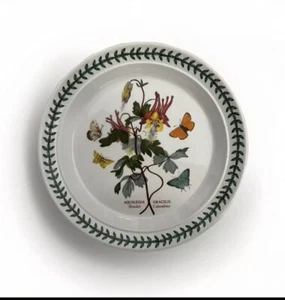 Portmeirion The Botanic Garden 8.5” Plate Aquilegia Gracilis Slender Columbine - Bild 1 von 5