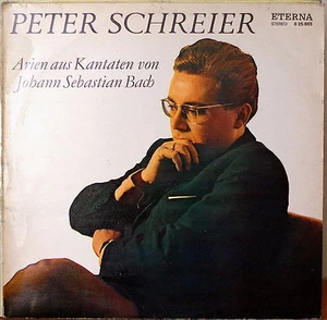 PETER SCHREIER: Bach Arien aus Kantaten (Arias & Cantatas)-M1971LP GERMAN IMP - Picture 1 of 1